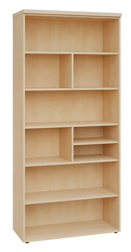 SIN 6 - 10N kancelářská skříň, nika, 2170x1000x400, bříza světlá